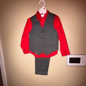 3 piece boys suit
